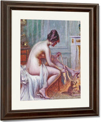 Les Jeunes Chats By Enjolras Delphin Fine Art Print