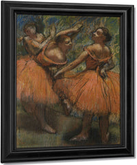 Les Jupes Rouge (The Red Skirts) By Edgar Degas Fine Art Print