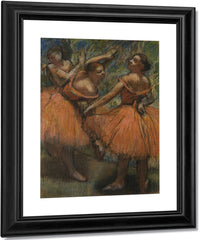 Les Jupes Rouge (The Red Skirts) By Edgar Degas Fine Art Print