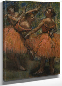 Les Jupes Rouge (The Red Skirts) By Edgar Degas Fine Art Print