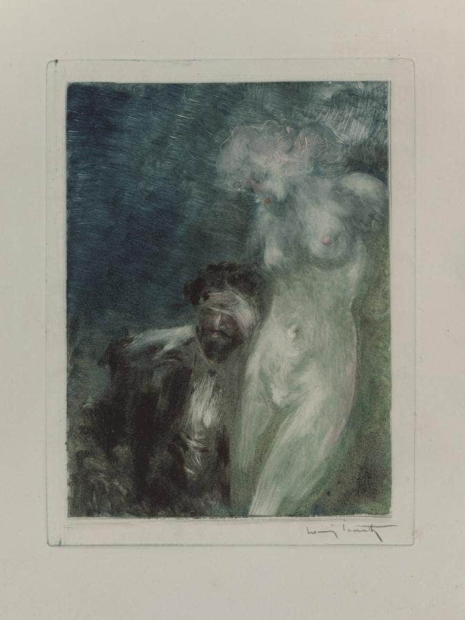 Les Nuit By Alfred De Musset 1937 By Louis Icart Fine Art Print
