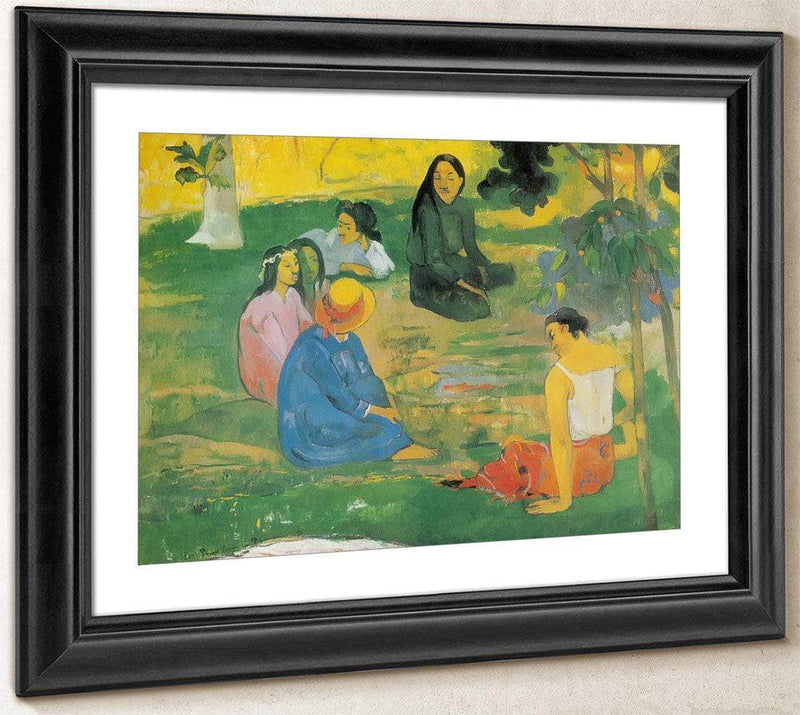 Les Parau Parau ( Conversation) By Paul Gauguin Fine Art Print