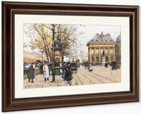 Les Quais De La Seine Lautomne By Eugene Galien Laloue Fine Art Print