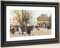 Les Quais De La Seine Lautomne By Eugene Galien Laloue Fine Art Print
