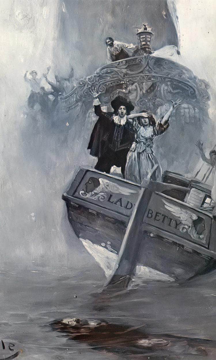 Let Me Go To Him! She Shrieked In Her Anguish Of Soul By Howard Pyle Fine Art Print