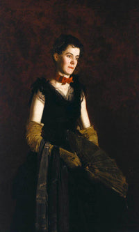 Letitia Wilson Jordan By  Thomas Eakins Fine Art Print