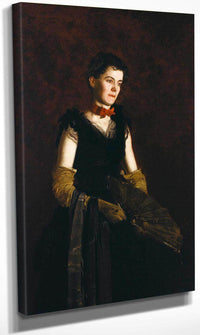 Letitia Wilson Jordan By  Thomas Eakins Fine Art Print