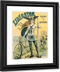 Liberator Cycles & Automobiles Poster By Pal Fine Art Print