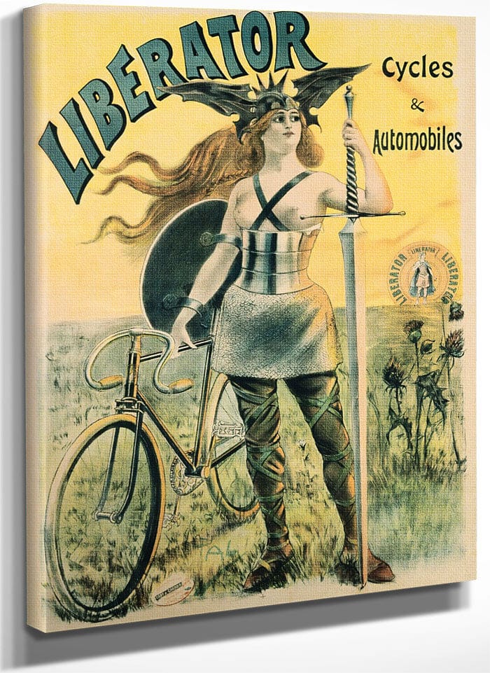 Liberator Cycles & Automobiles Poster By Pal Fine Art Print