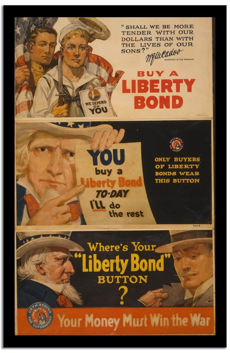 Liberty Bond  Vintage Poster Fine Art Print