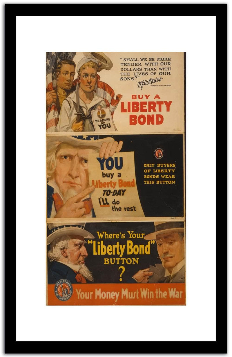Liberty Bond  Vintage Poster Fine Art Print