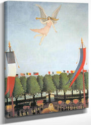 Liberty Invitting The Artists To Take Part  In The 22Nd Exhibition Of The Artistes Inde Pendants1906 By Henri Rousseau Fine Art Print