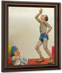 Liberty Magazine Cover May 30 1931 By Leslie Thrasher Fine Art Print