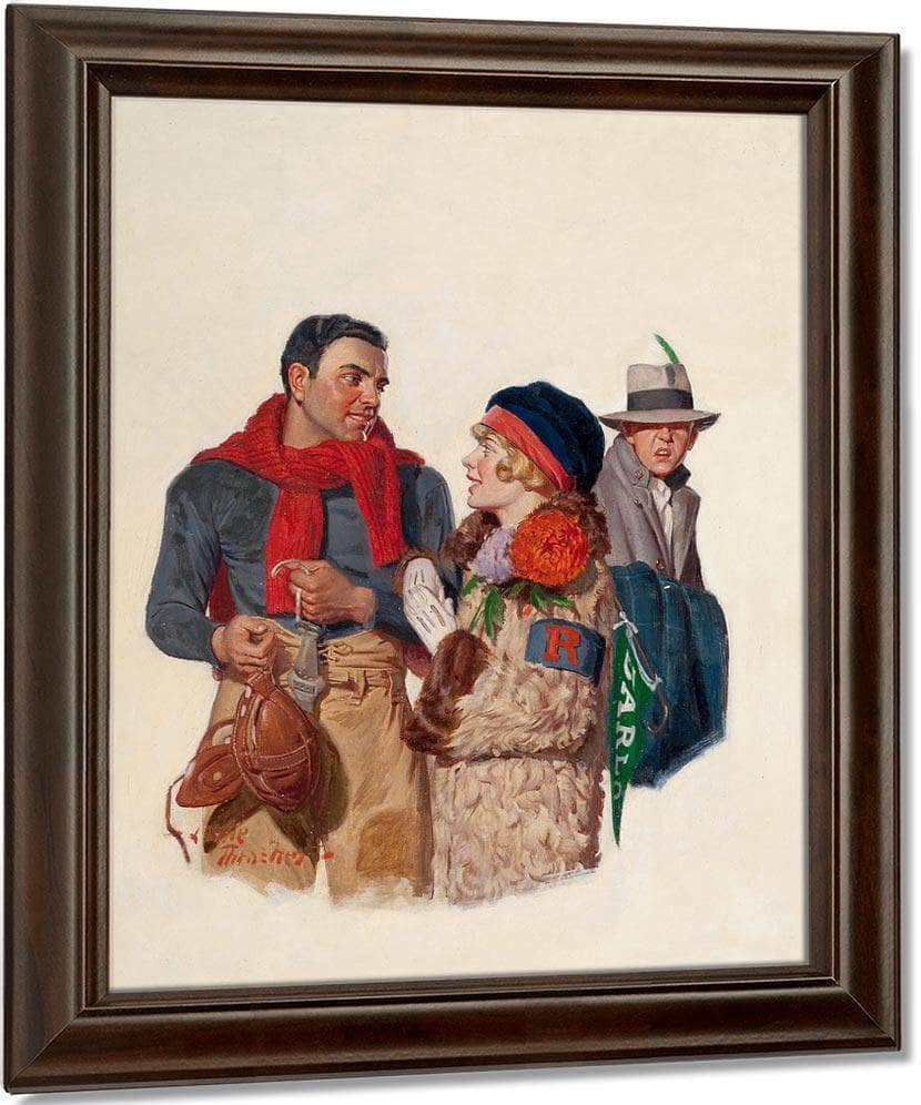 Liberty Magazine Cover November 6 1926 By Leslie Thrasher Fine Art Print