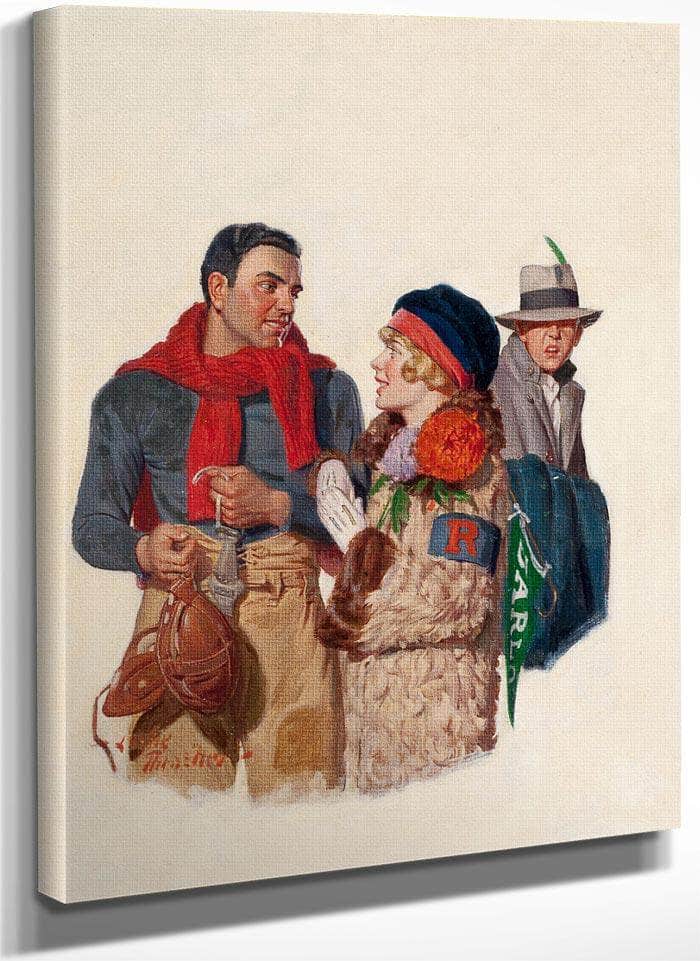 Liberty Magazine Cover November 6 1926 By Leslie Thrasher Fine Art Print