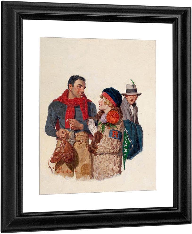 Liberty Magazine Cover November 6 1926 By Leslie Thrasher Fine Art Print