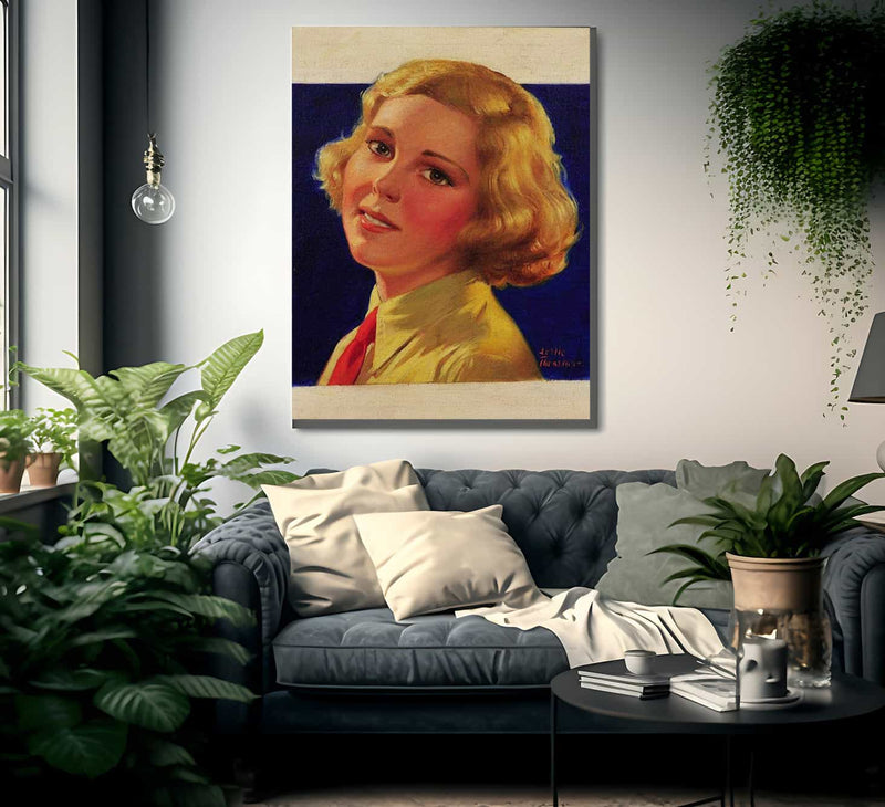 Liberty Magazine Cover October 1 1932 By Leslie Thrasher Fine Art Print