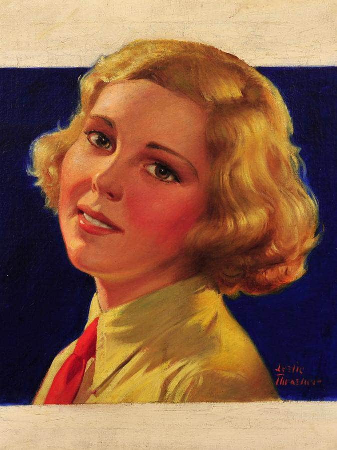 Liberty Magazine Cover October 1 1932 By Leslie Thrasher Fine Art Print