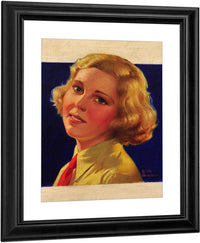 Liberty Magazine Cover October 1 1932 By Leslie Thrasher Fine Art Print