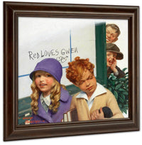 Liberty Magazine Cover October 18 1930 By Leslie Thrasher Fine Art Print