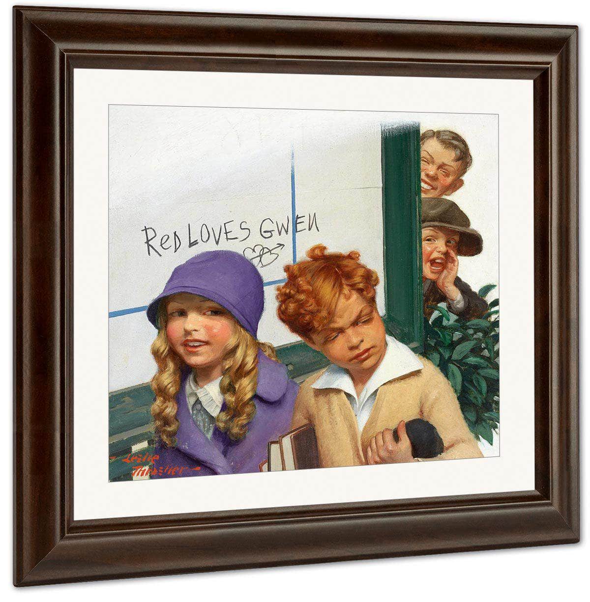 Liberty Magazine Cover October 18 1930 By Leslie Thrasher Fine Art Print