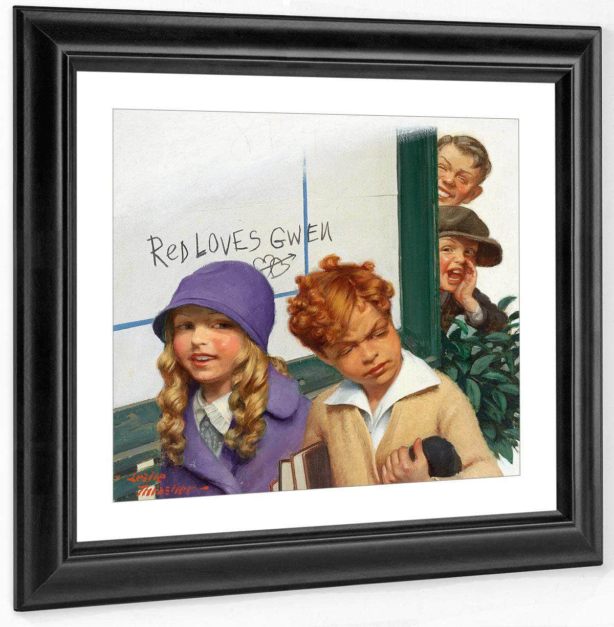 Liberty Magazine Cover October 18 1930 By Leslie Thrasher Fine Art Print