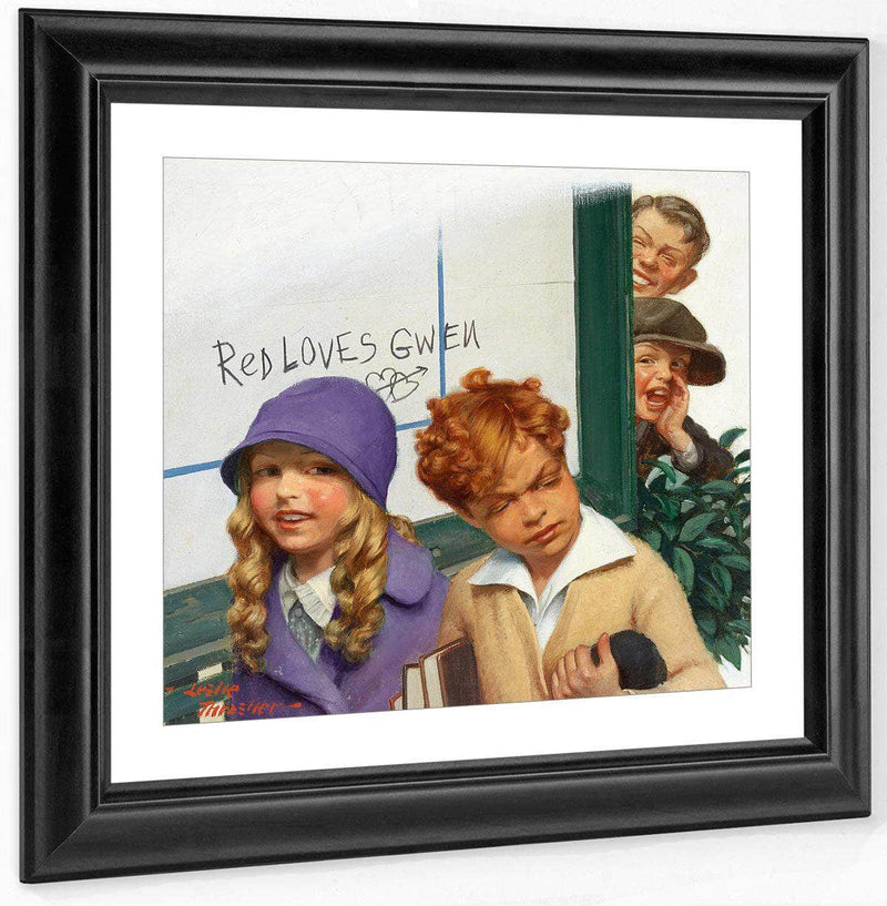 Liberty Magazine Cover October 18 1930 By Leslie Thrasher Fine Art Print