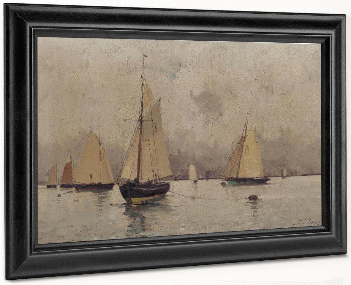 Lievin By Eugene Galien Laloue Fine Art Print