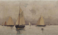 Lievin By Eugene Galien Laloue Fine Art Print