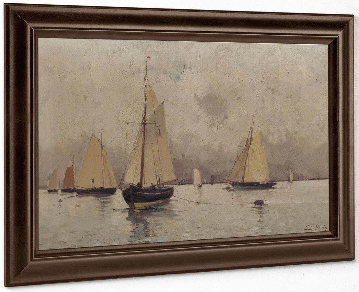 Lievin By Eugene Galien Laloue Fine Art Print