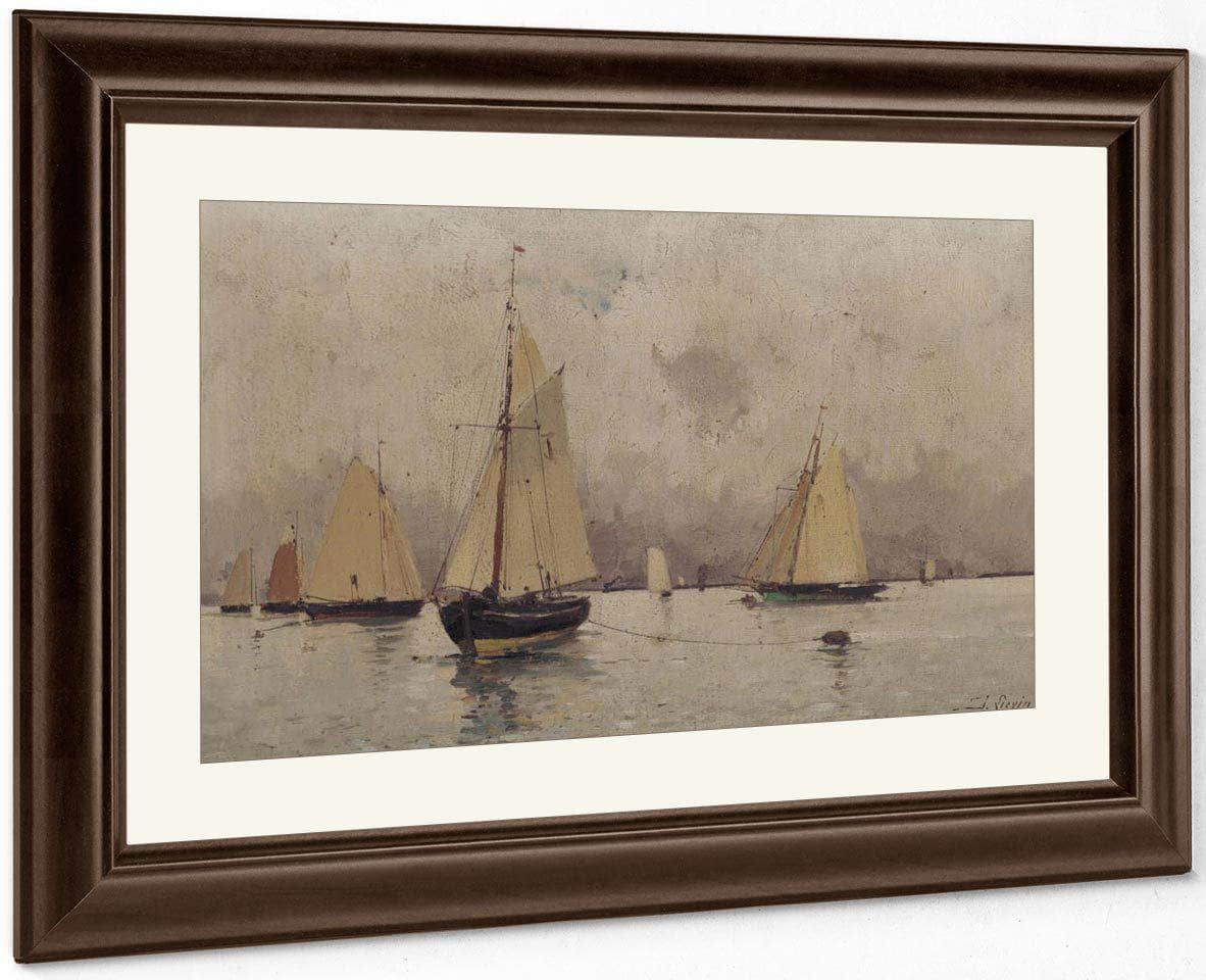 Lievin By Eugene Galien Laloue Fine Art Print
