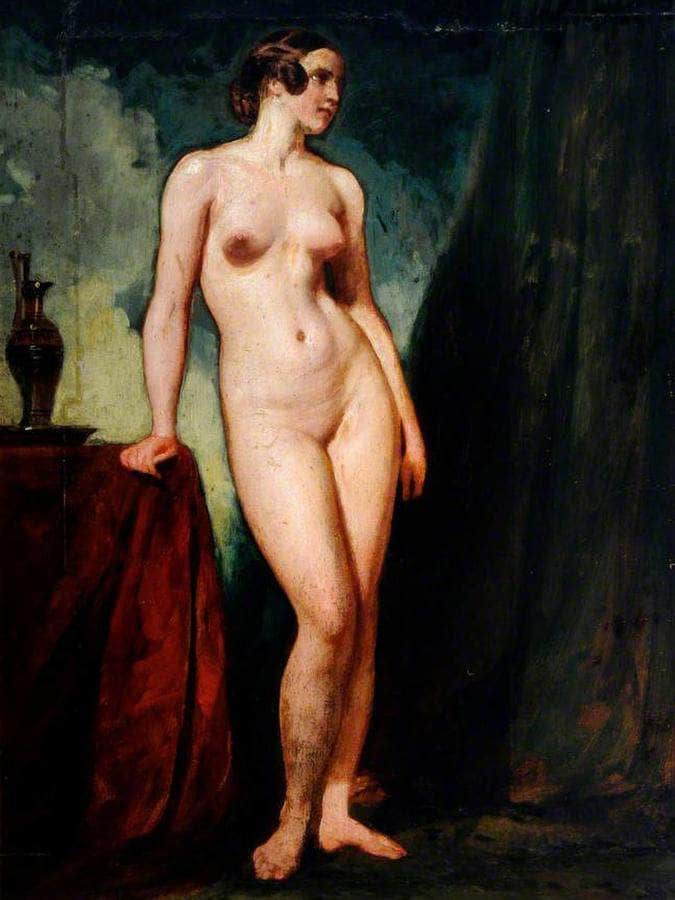 Life Study By William Etty Fine Art Print