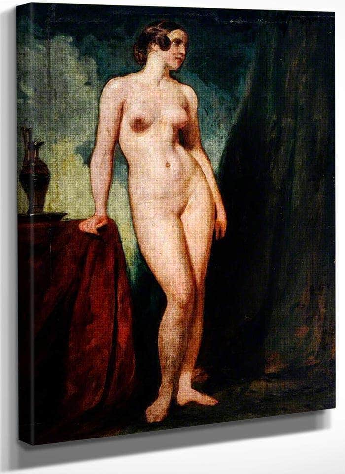Life Study By William Etty Fine Art Print