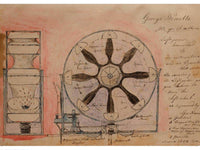 Liftpower Harnessed 1919 By Charles Dellschau Fine Art Print