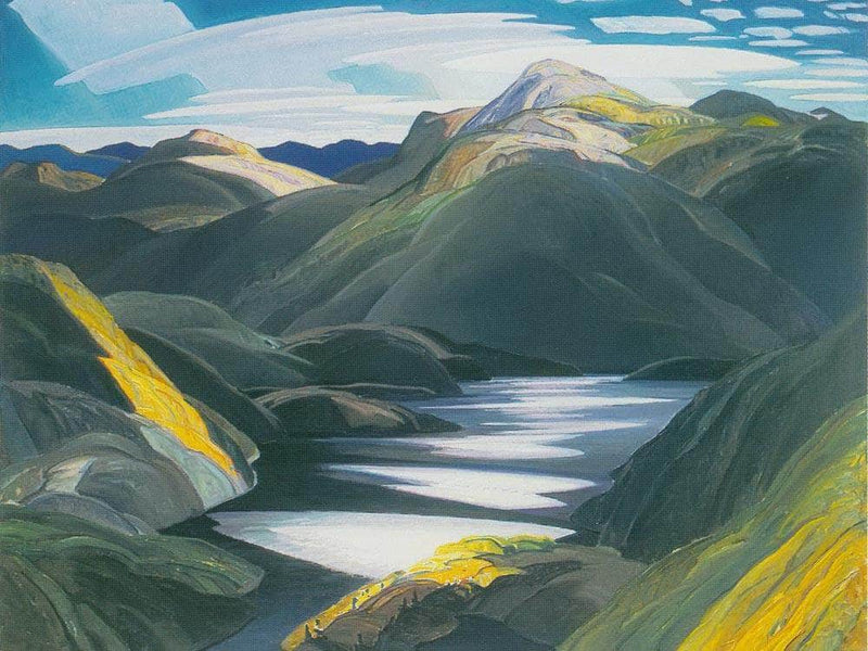 Light And Shadow By Frank Carmichael Fine Art Print