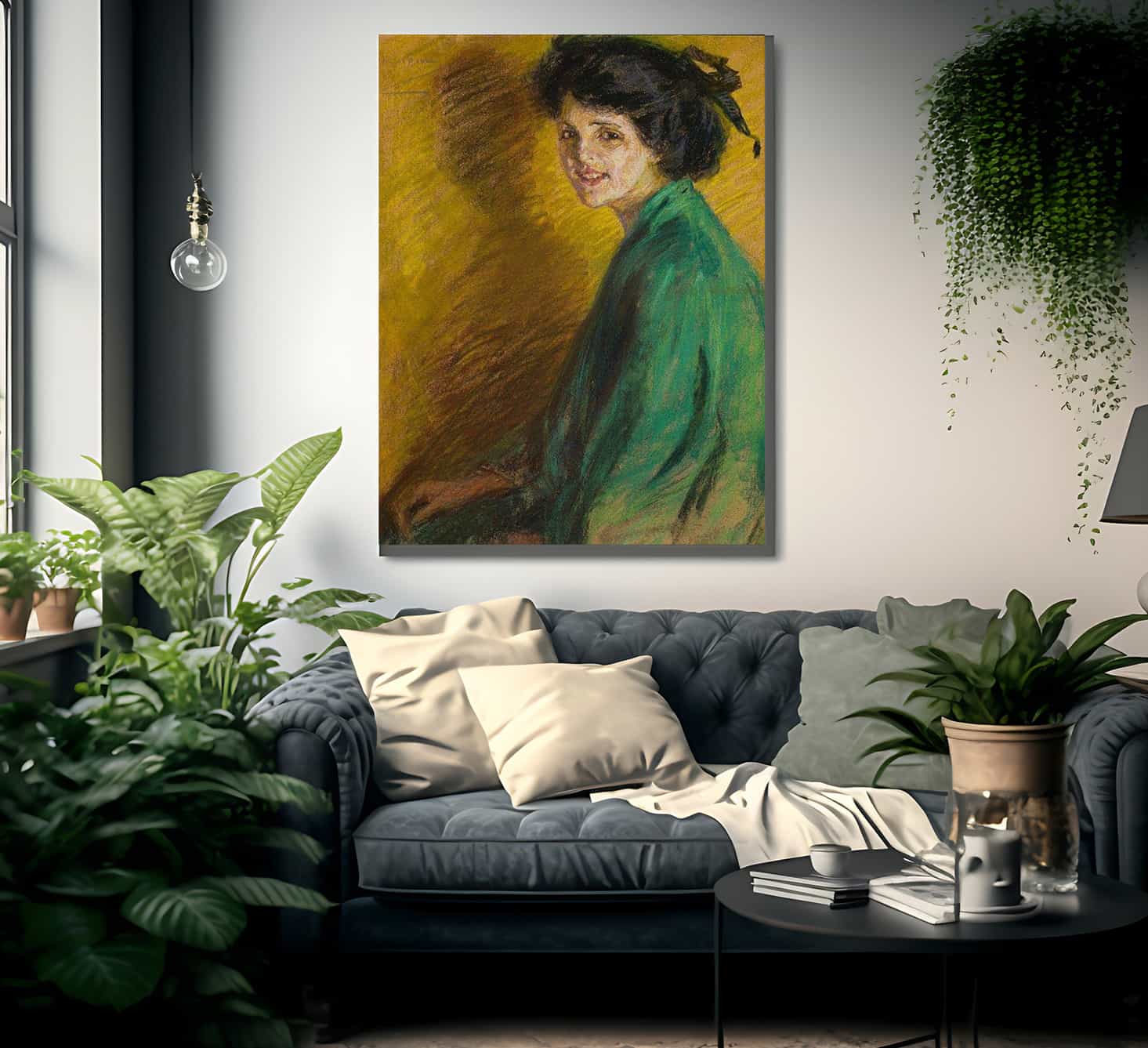 Light Hearted By Alice Pike Barney Fine Art Print