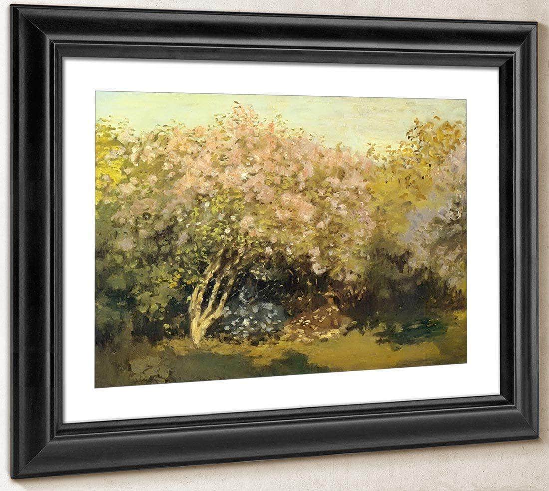 Lilacs In The Sun By Claude Monet Fine Art Print