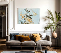 Lilies By Hokusai Fine Art Print