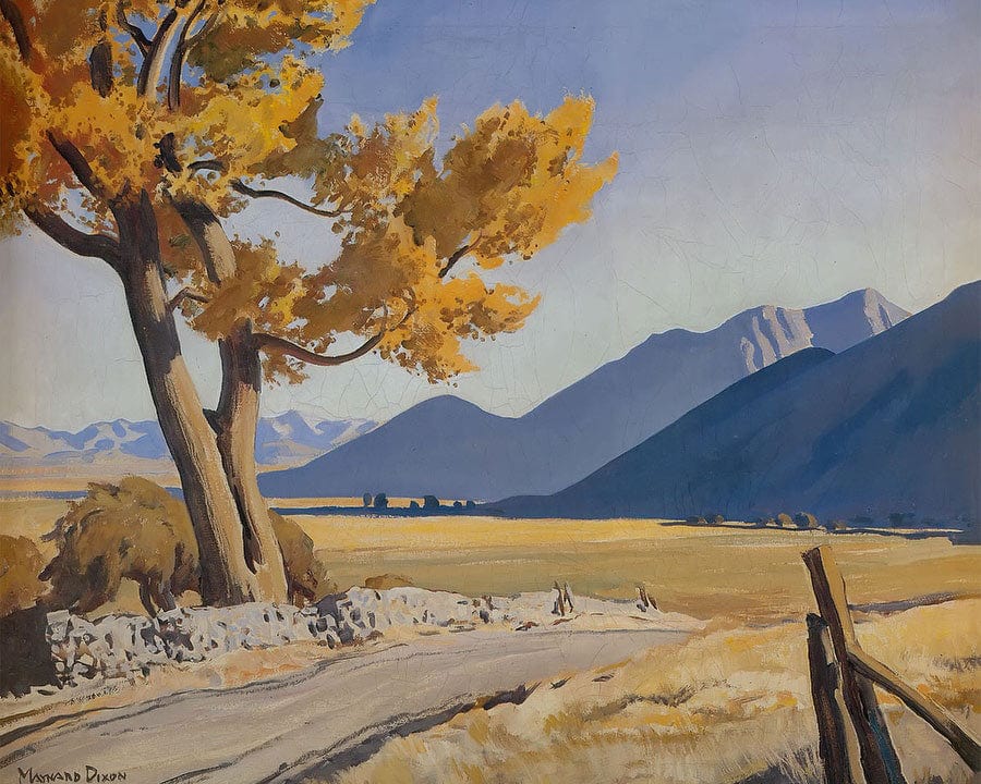 Limit Of Deseret By Maynard Dixon Fine Art Print