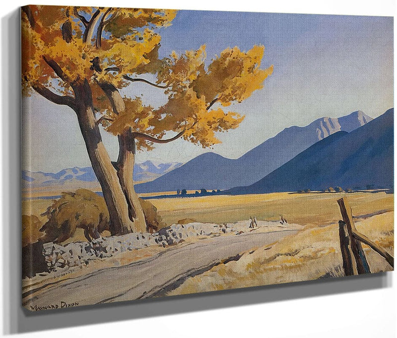 Limit Of Deseret By Maynard Dixon Fine Art Print