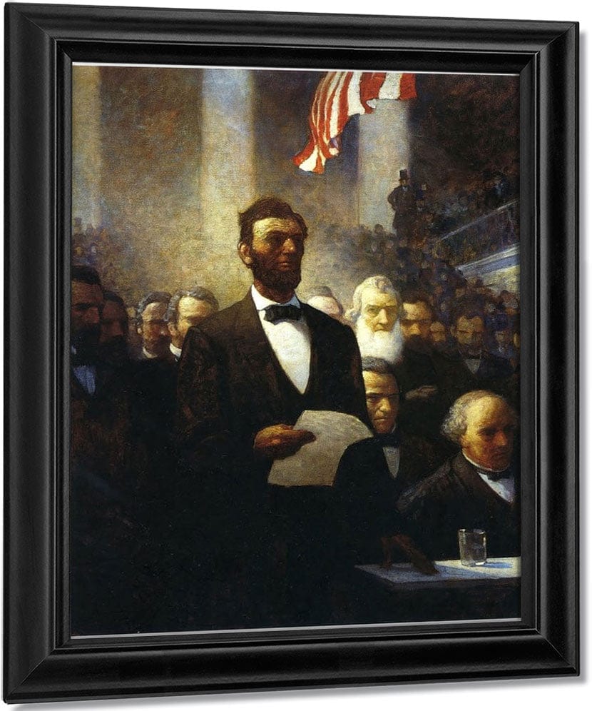 Lincoln By NC Wyeth Fine Art Print