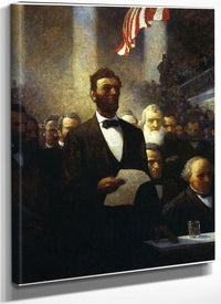 Lincoln By NC Wyeth Fine Art Print