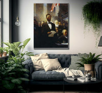 Lincoln By NC Wyeth Fine Art Print