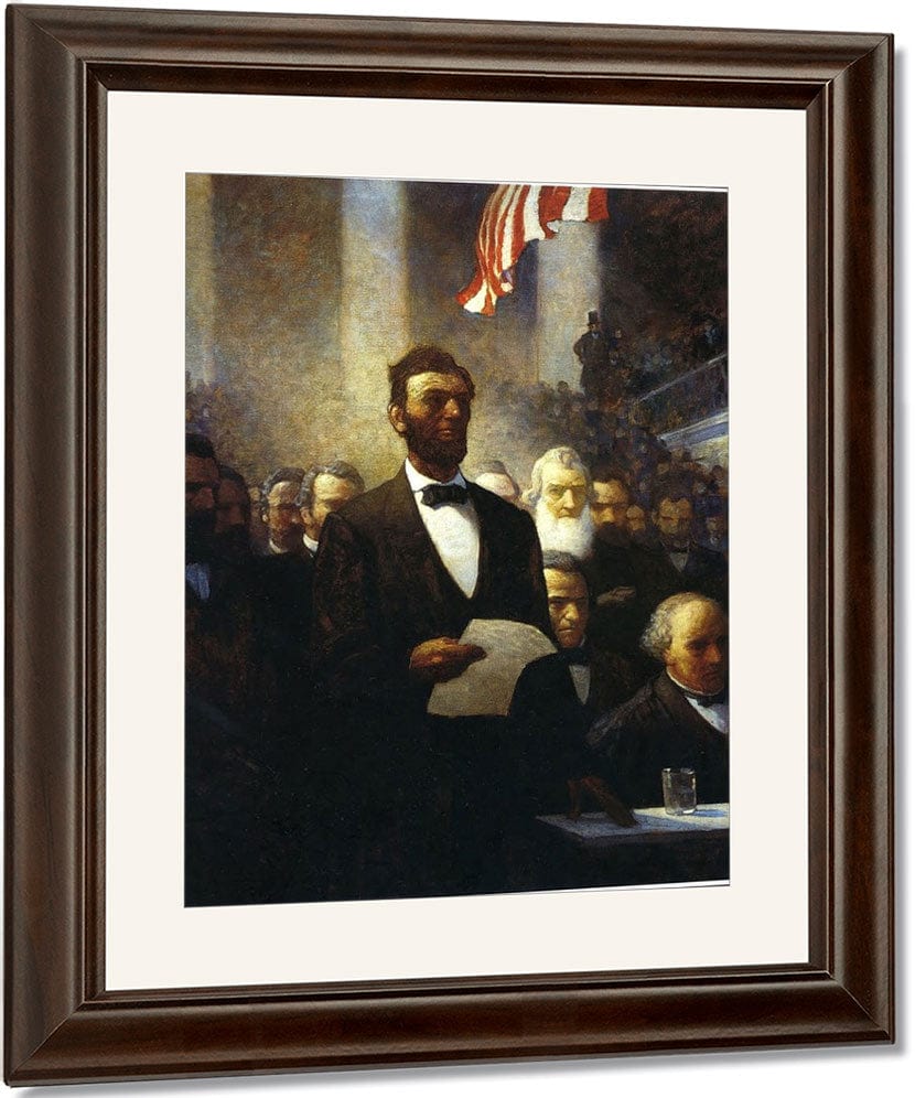 Lincoln By NC Wyeth Fine Art Print