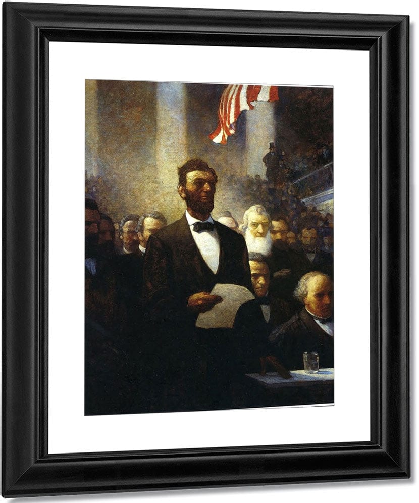 Lincoln By NC Wyeth Fine Art Print