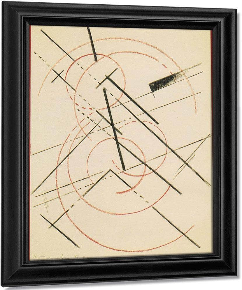 Lineare Composition 1919 By Liubov Popova Fine Art Print