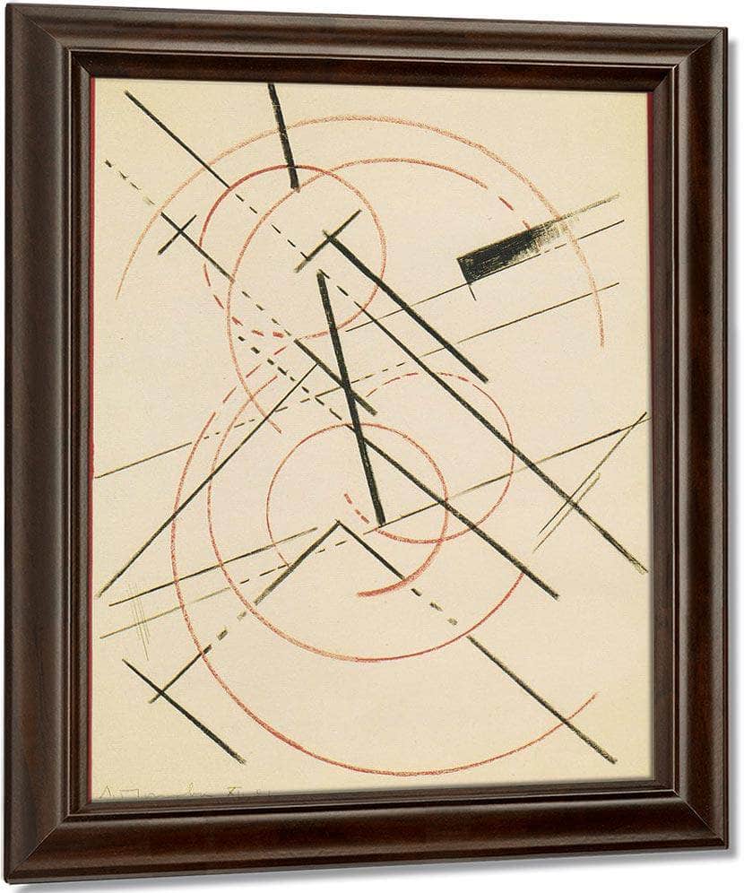 Lineare Composition 1919 By Liubov Popova Fine Art Print