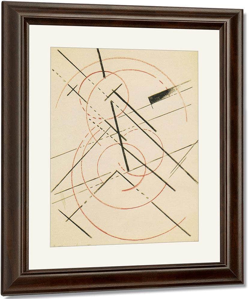 Lineare Composition 1919 By Liubov Popova Fine Art Print