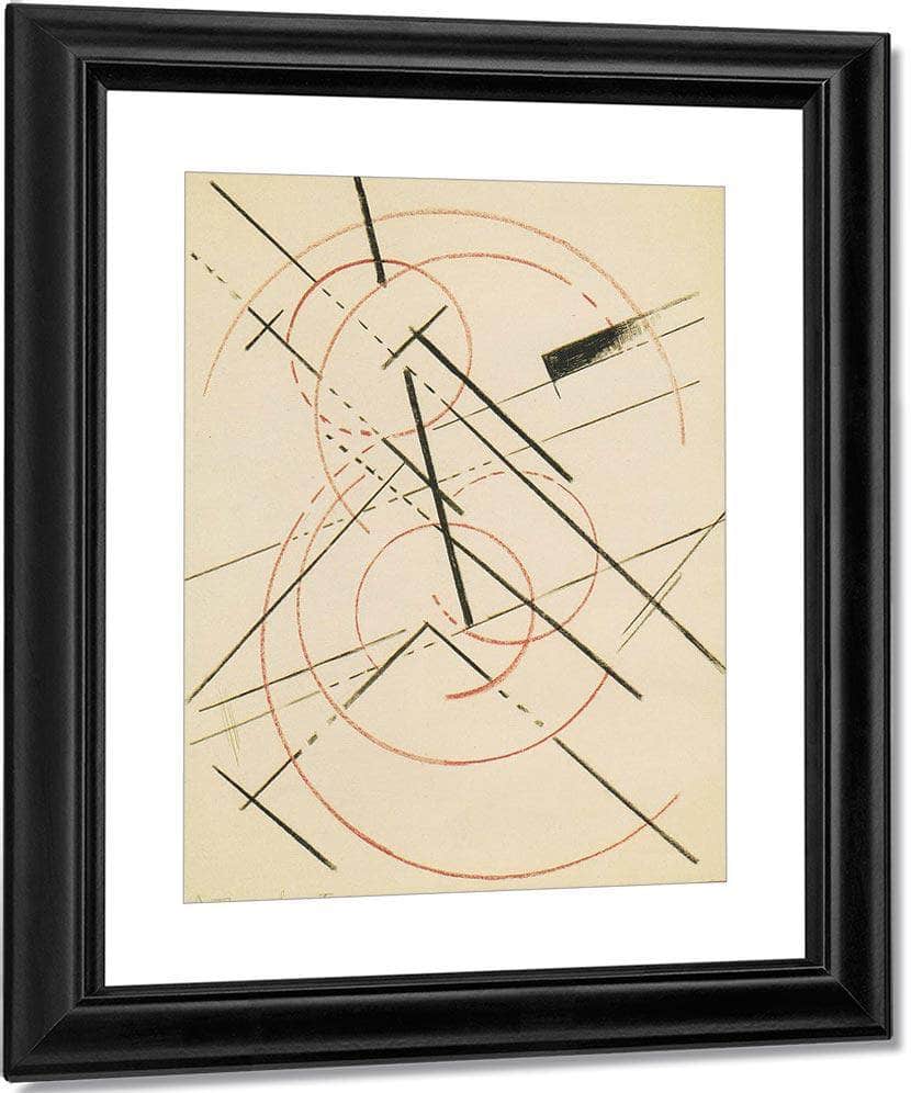 Lineare Composition 1919 By Liubov Popova Fine Art Print