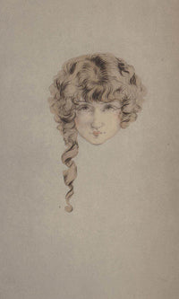 Lingenue Libertine By Colette Willy 1926 By Louis Icart Fine Art Print